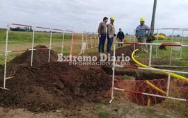 Obra que se inició en el 2015.