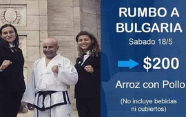 Objetivo Bulgaria. Los deportistas apuestan a la apoyo de la gente para cumplir otro sueño.