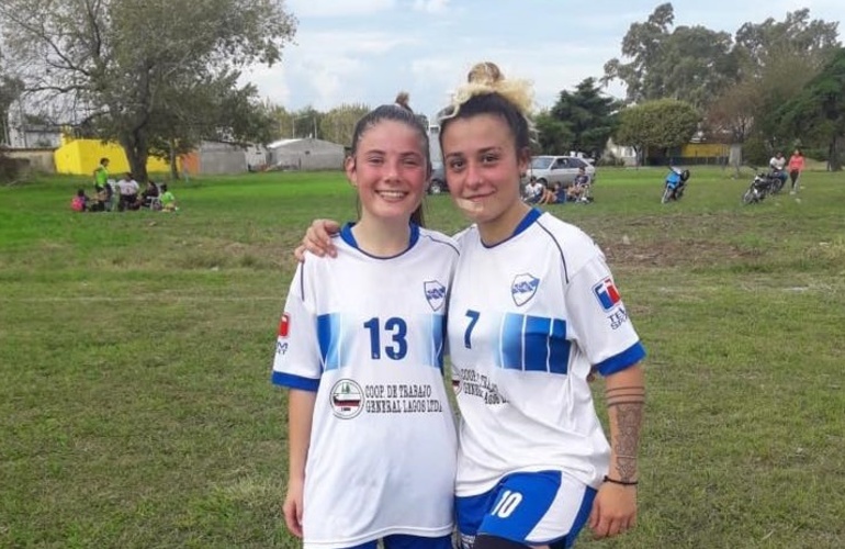 Luana Araujo y Mailén Aguirre, jugadoras de Libertad de General Lagos, pasarán a formar parte del "Rojo y Negro".