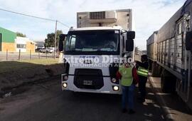 Imagen de Bromatolog&iacute;a encabez&oacute; controles sobre Ruta 21