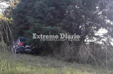 El auto policial llevaba la chapa patente AC118LM