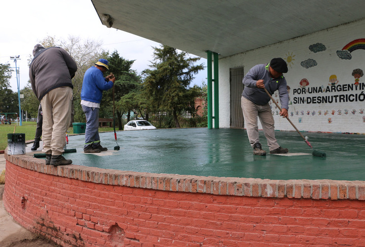 Imagen de Trabajos en el Anfiteatro de Arroyo Seco