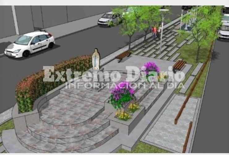 La Comuna restaurará el espacio de Alberdi y Juan D. Perón.