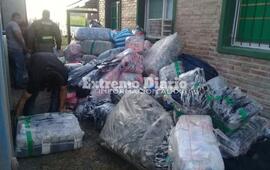 Imagen de Gendarmer&iacute;a trabaja en el secuestro de mercader&iacute;a ilegal