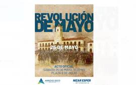 Imagen de Invitación al Acto Oficial del 25 de Mayo