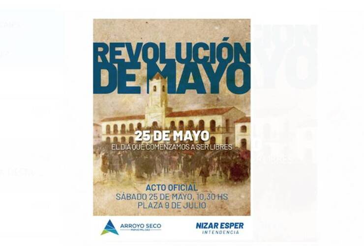 Imagen de Invitación al Acto Oficial del 25 de Mayo