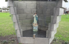 Imagen de Pronta inauguración para el pedestal que alberga a la imagen de la Virgen María