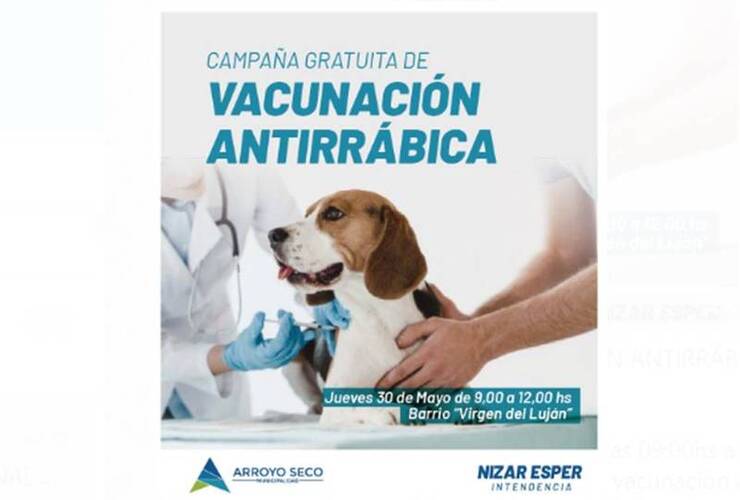 Imagen de Campa&ntilde;a gratuita de vacunaci&oacute;n antirr&aacute;bica para perros y gatos