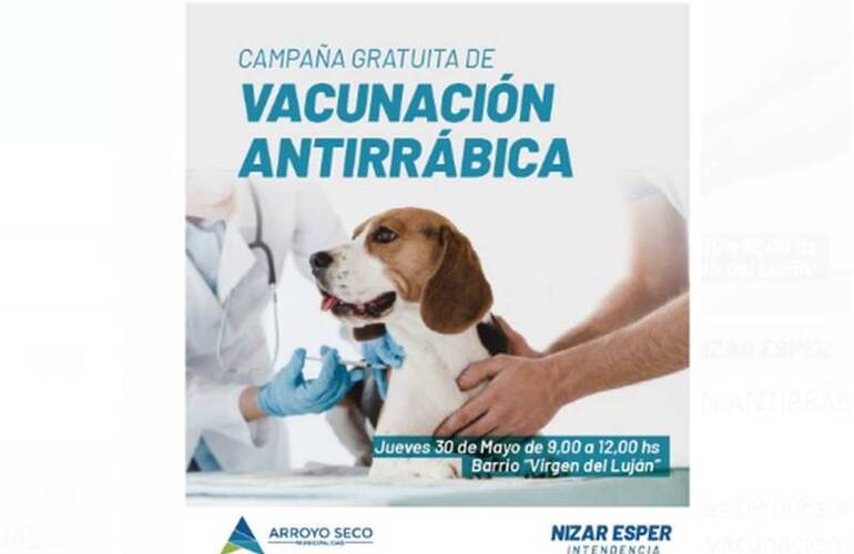 Imagen de Campaña gratuita de vacunación antirrábica para perros y gatos