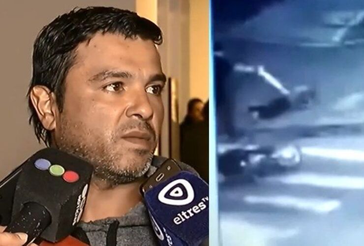 Jos&eacute; Luis habl&oacute; del video en donde se ve la ejecuci&oacute;n policial.(Rosario3.com/El Tres)