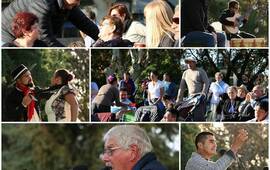 Imagen de 25 de Mayo con Pe&ntilde;a Folkl&oacute;rica en la Anfiteatro