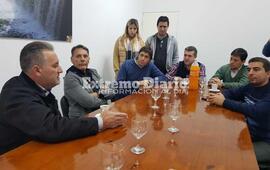 Imagen de Miguel Ángel Russo en Fighiera por las multas