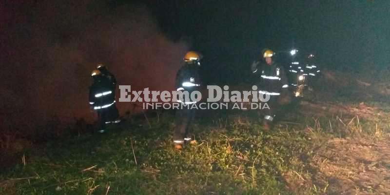 Imagen de Incendio en una cava con basura