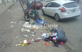Imagen de &iquest;Qu&eacute; pas&oacute;?: Basura sobre Belgrano al 600