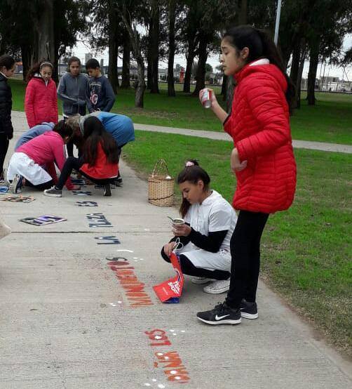 Imagen de Actividad en conjunto entre la Escuela Primaria y el Centro de Jubilados