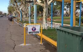 Imagen de Preparan el estacionamiento exclusivo para motos