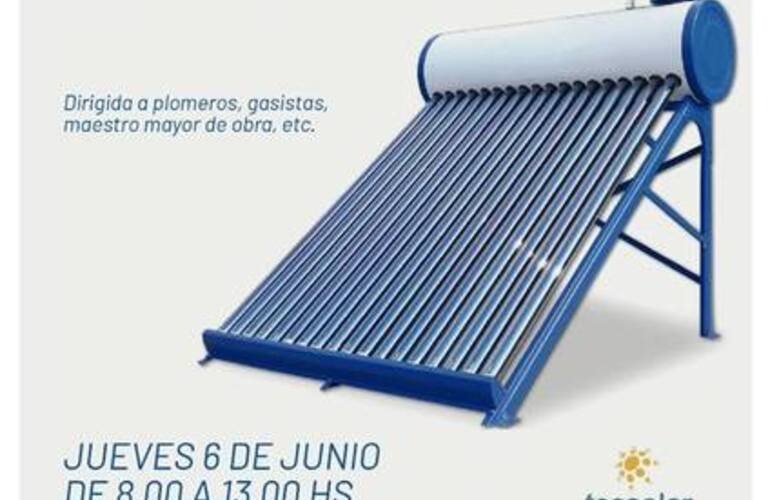 Imagen de Capacitación en instalaciones de sistemas solares térmicos