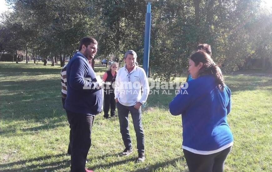 Imagen de Vecinos del Bote Club convocaron a Ghione preocupados por la inseguridad
