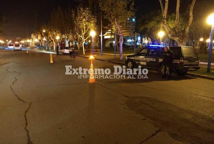 Imagen de Gendarmería en operativo de tránsito