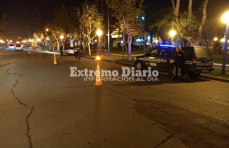 Imagen de Gendarmería en operativo de tránsito