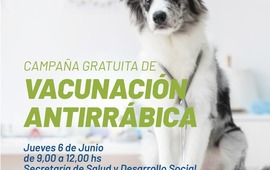 Imagen de Este jueves nueva jornada de vacunaci&oacute;n antirr&aacute;bica