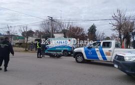 Imagen de Hace minutos. Choque con un herido