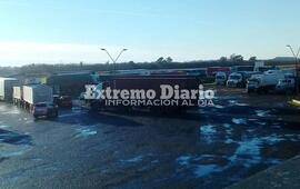 Imagen de Accidente y demoras en el tránsito sobre autopista