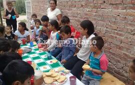 Es una colecta organizada por Manos Dadas.