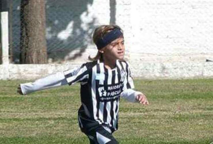 Imagen de Un pequeño 'Panza' fue elegido por el Club Atlético Lanús