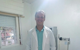 El Dr. Cavallero a cargo de la atención médica generalista.
