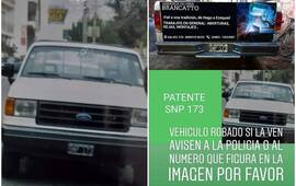 Imagen de Le robaron la camioneta de delante de la casa