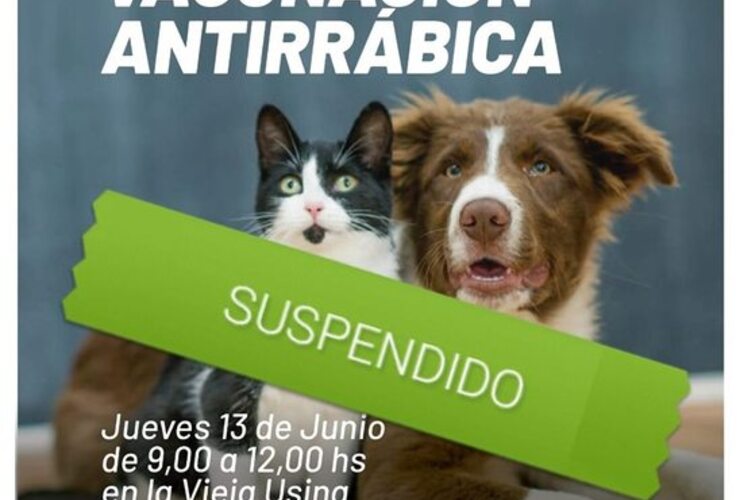 Imagen de Jornada de Vacunación SUSPENDIDA POR MAL TIEMPO