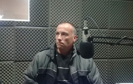 En Extremo. Julio Argutti esta mañana en los estudios de Radio Extremo 106.9