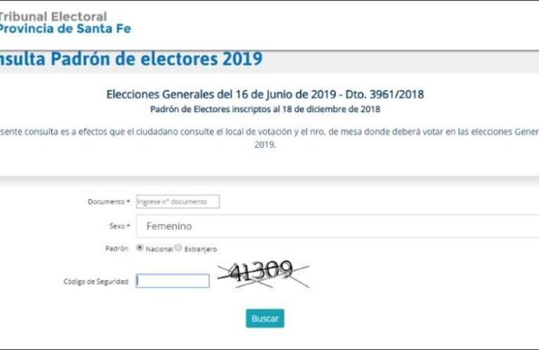 Imagen de ¿Dónde voto?: consultá el padrón online y fijate qué lugar te toca