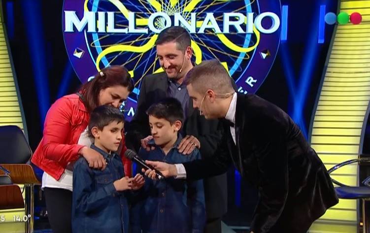 Aaron tiene 10 años y tiene que viajar a Beijing para operarse y hacer el tratamiento con células madres. Foto: captura de pantalla Telefé