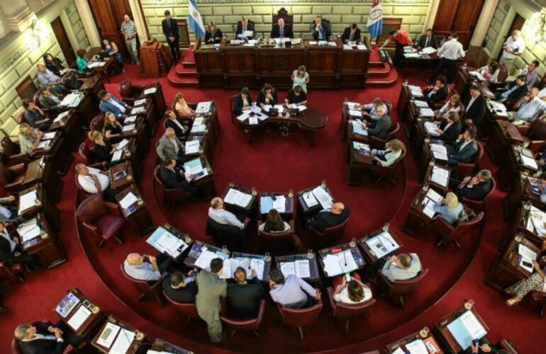 La Cámara de Diputados de Santa Fe.