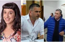 Imagen de Josefina Artusa, Matías Attoresi y Jorge Cuello al Concejo