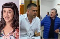 Imagen de Josefina Artusa, Mat&iacute;as Attoresi y Jorge Cuello al Concejo