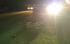 Imagen de Motociclista accidentado en Ruta 21