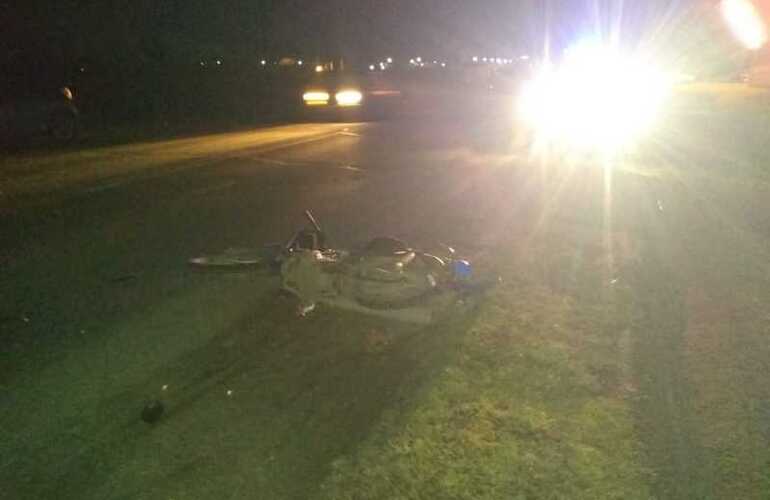 Imagen de Motociclista accidentado en Ruta 21