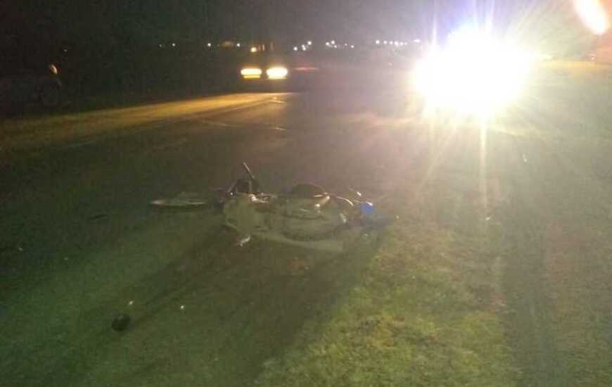 Imagen de Motociclista accidentado en Ruta 21