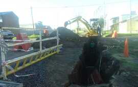 Imagen de 1000 vecinos m&aacute;s con cloacas: &Uacute;ltimos metros para el fin de la obra de la red troncal