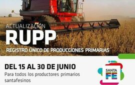 Imagen de Actualización del Registro Único de Producciones Primarias
