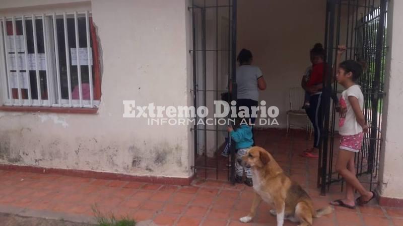 Decenas de familias se atienden en el lugar.