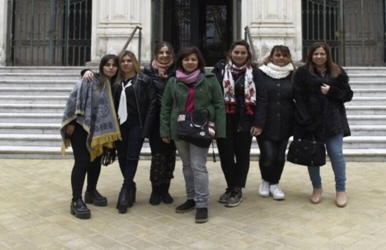 En los tribunales federales. El momento del primer fallo a favor llenó de esperanza a las madres.