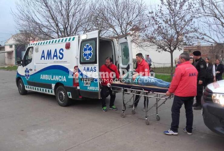 Imagen de Accidente con ciclista herido