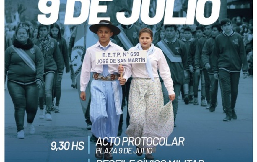 Imagen de Acto y Desfile para celebrar el Día de la Independencia