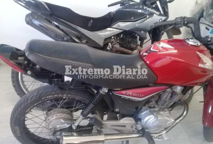 A reguardo. Los motovehículos quedaron secuestrados hasta que sus dueños regularicen la situación.