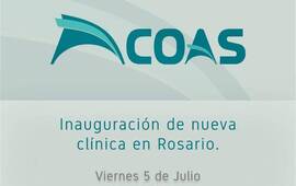Imagen de Gran apertura: Abre sus puertas COAS ROSARIO