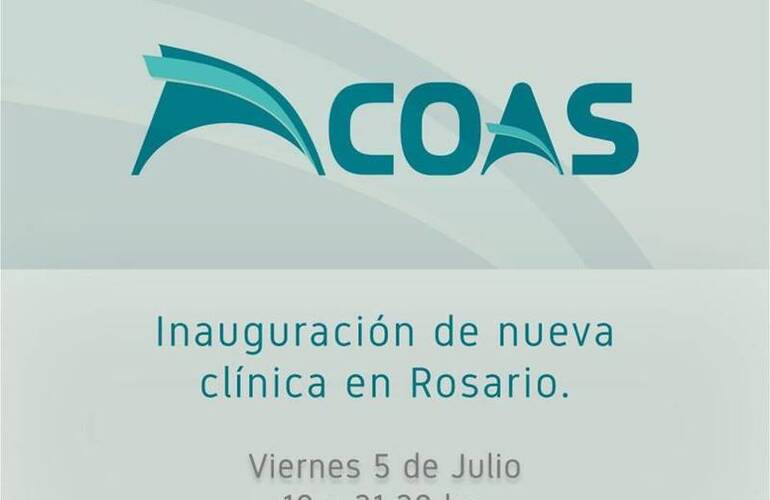 Imagen de Gran apertura: Abre sus puertas COAS ROSARIO